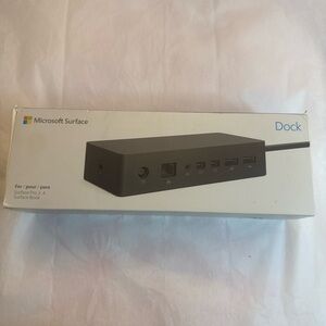 Microsoft Surface Dock - Black. New in open box- see photos